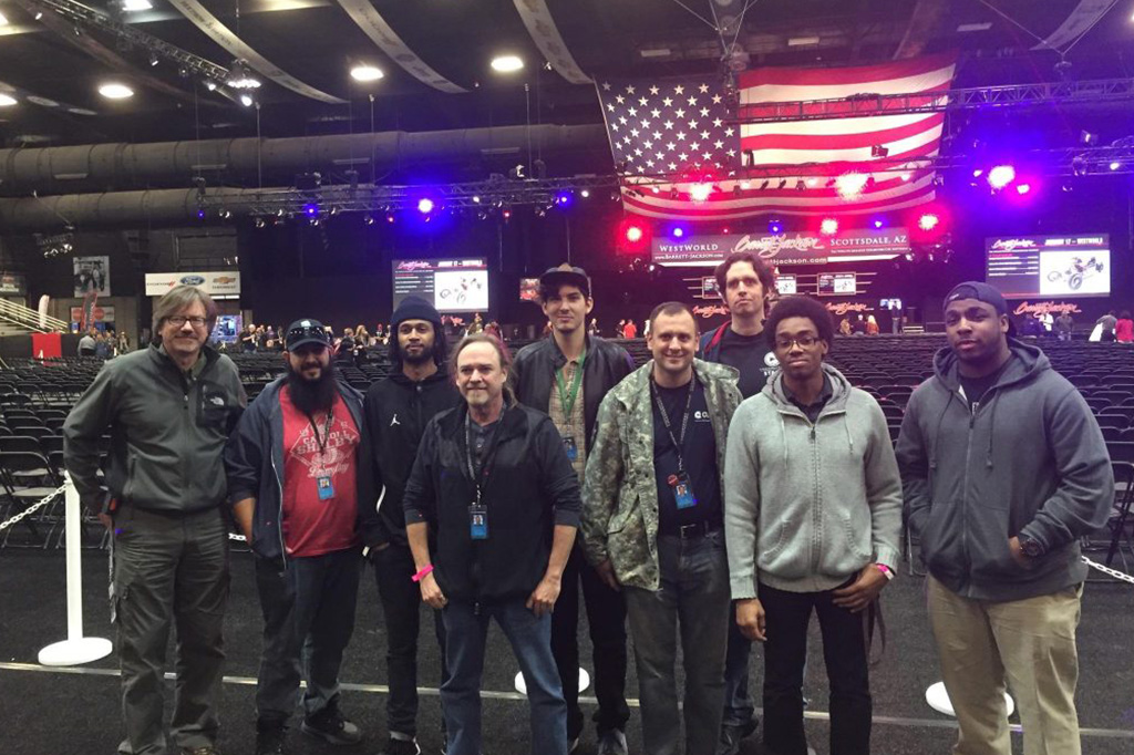 CRAS Broadcast Crew Goes to Barrett-Jackson