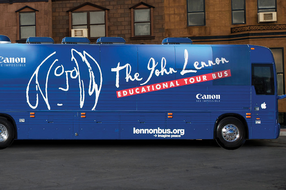 The John Lennon Educational Tour Bus